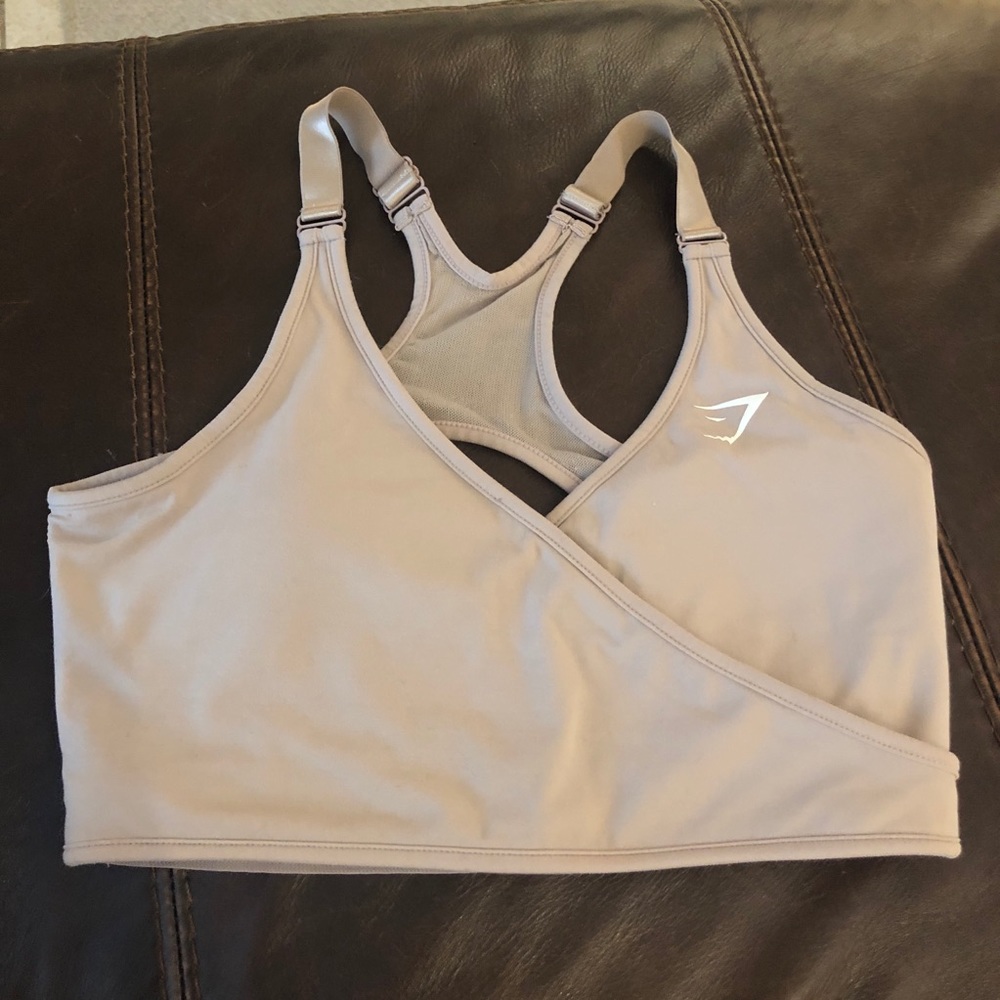 Gymshark open back bra
